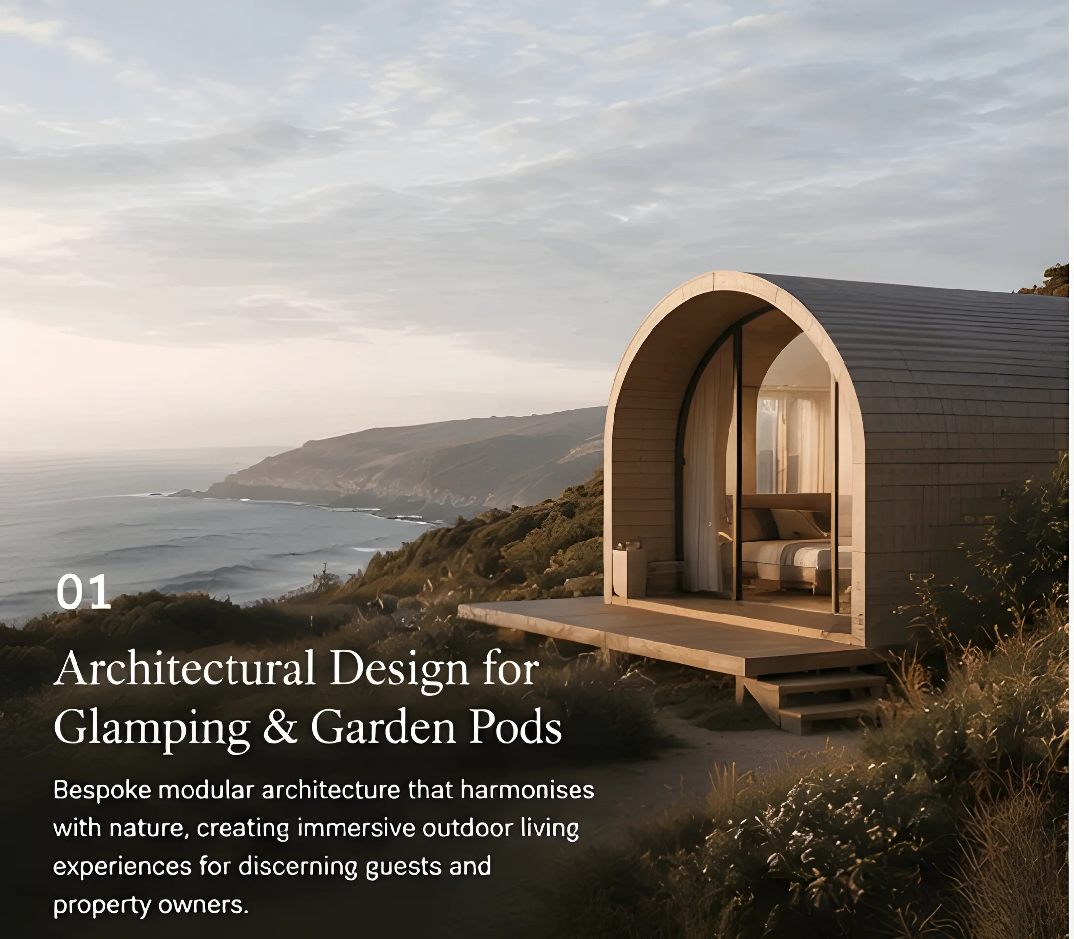 Architectural Design for Glamping & Garden Pods